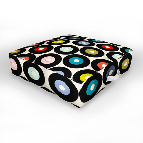 Sharon Turner vinyl Outdoor Floor Cushion