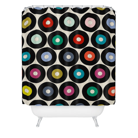 Sharon Turner vinyl Shower Curtain