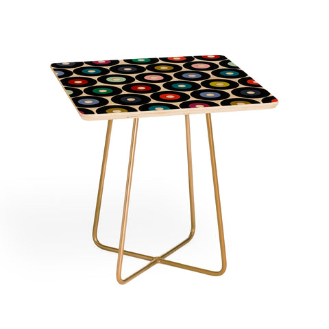 Sharon Turner vinyl Side Table