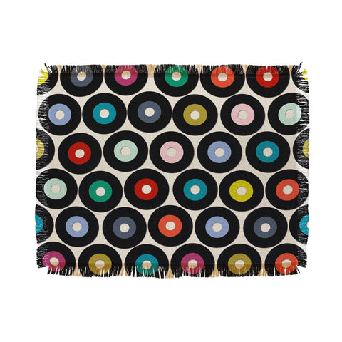 Sharon Turner vinyl Throw Blanket