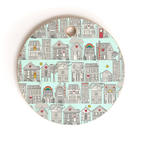 Sharon Turner weather love Cutting Board Round