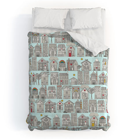 Sharon Turner weather love Duvet Cover