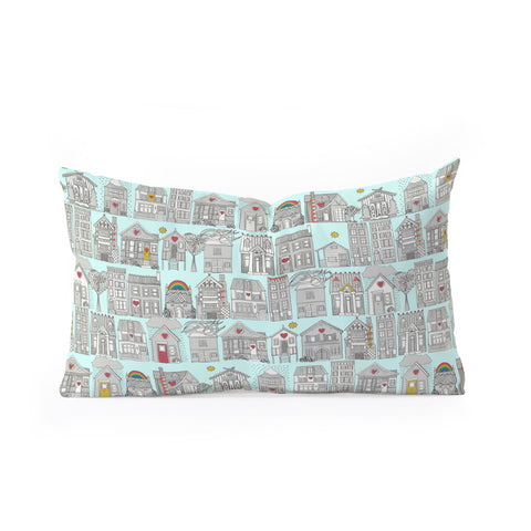 Sharon Turner weather love Oblong Throw Pillow