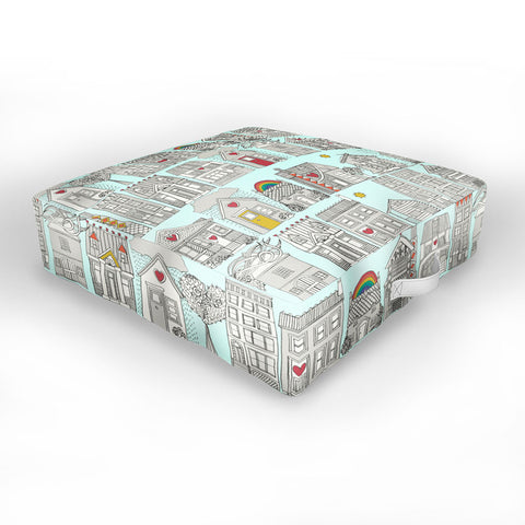 Sharon Turner weather love Outdoor Floor Cushion