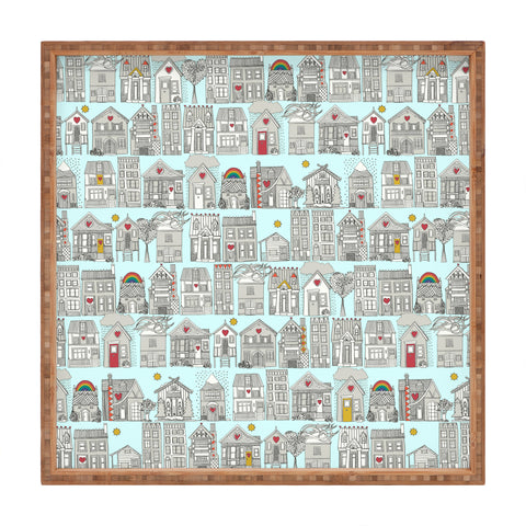 Sharon Turner weather love Square Tray