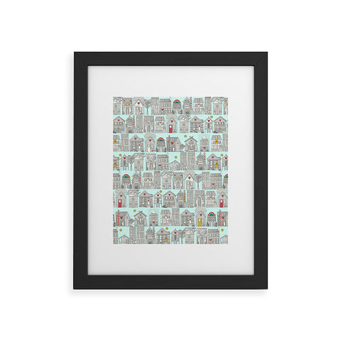 Sharon Turner weather love Framed Art Print