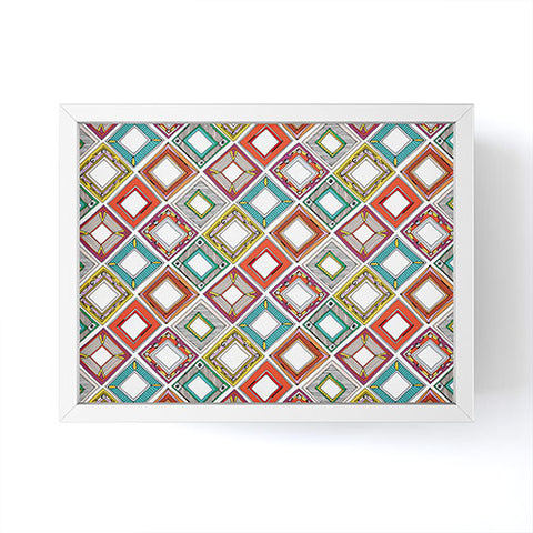 Sharon Turner wild tiltz Framed Mini Art Print