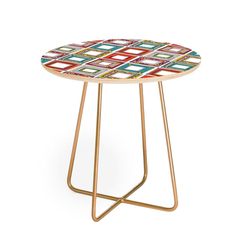 Sharon Turner wild tiltz Round Side Table