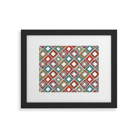 Sharon Turner wild tiltz Framed Art Print