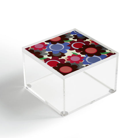 Sharon Turner Winter Flowers Acrylic Box