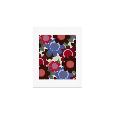 Sharon Turner Winter Flowers Art Print