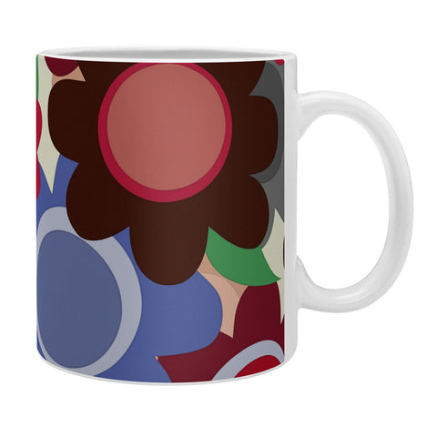 Sharon Turner Winter Flowers Coffee Mug