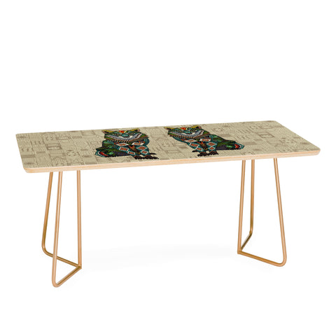 Sharon Turner wolf natural Coffee Table