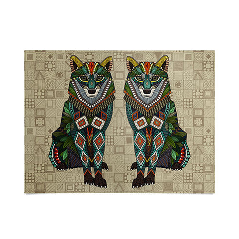 Sharon Turner wolf natural Poster