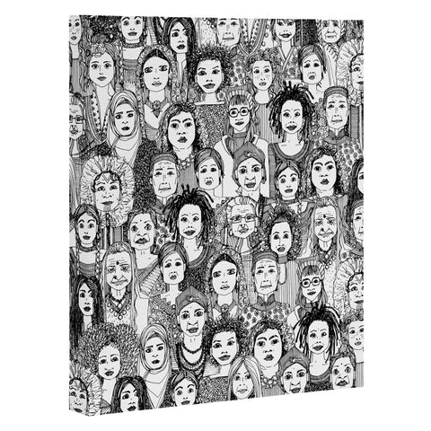Sharon Turner women of the world Art Canvas
