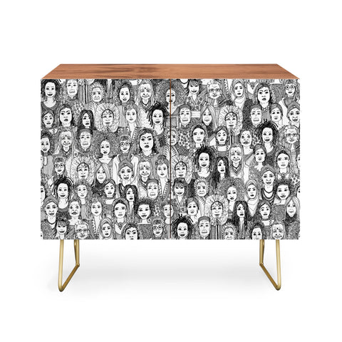 Sharon Turner women of the world Credenza
