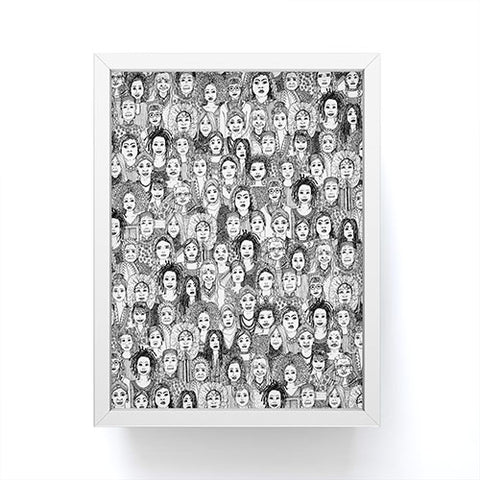 Sharon Turner women of the world Framed Mini Art Print