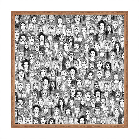 Sharon Turner women of the world Square Tray