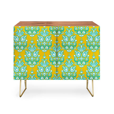 Sharon Turner Yasmita damask ikat Credenza