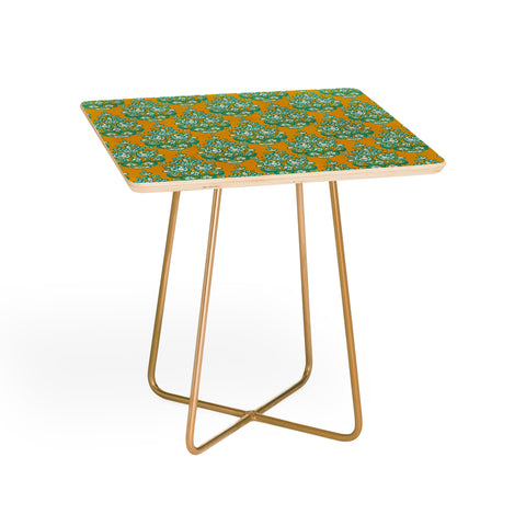 Sharon Turner Yasmita damask ikat Side Table