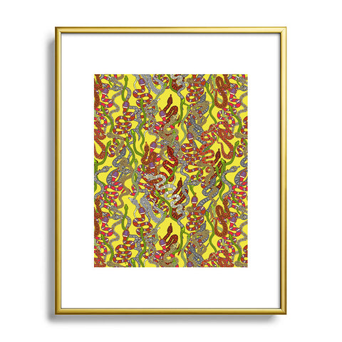 Sharon Turner Year Of The Snake Metal Framed Art Print