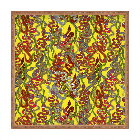 Sharon Turner Year Of The Snake Square Tray