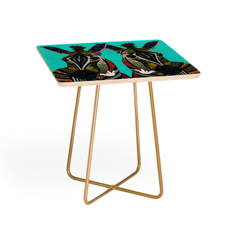 Sharon Turner zebra love Side Table