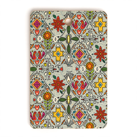 Sharon Turner zoryana haze Cutting Board Rectangle