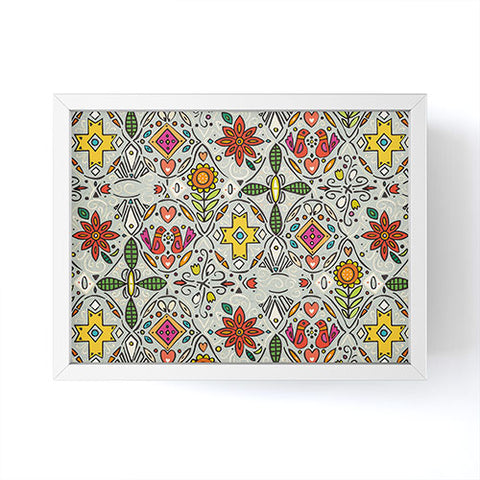 Sharon Turner zoryana haze Framed Mini Art Print