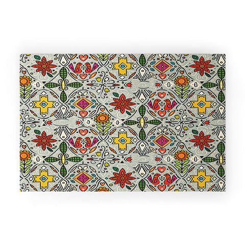 Sharon Turner zoryana haze Welcome Mat