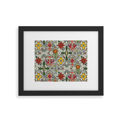 Sharon Turner zoryana haze Framed Art Print