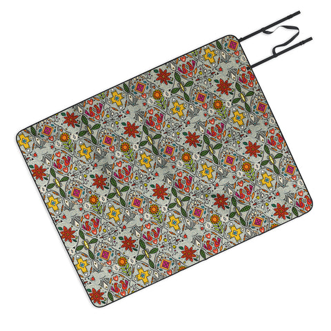 Sharon Turner zoryana haze Picnic Blanket