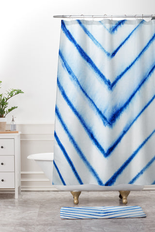 Shaylen Broughton Arrow Shower Curtain And Mat