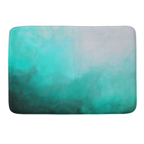 Shaylen Broughton Blue Oblivion Memory Foam Bath Mat