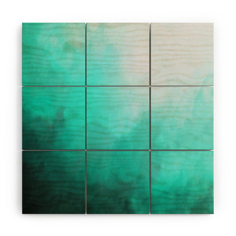 Shaylen Broughton Blue Oblivion Wood Wall Mural