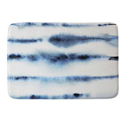 Shaylen Broughton stripe Memory Foam Bath Mat