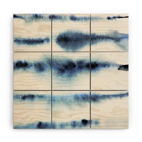 Shaylen Broughton stripe Wood Wall Mural