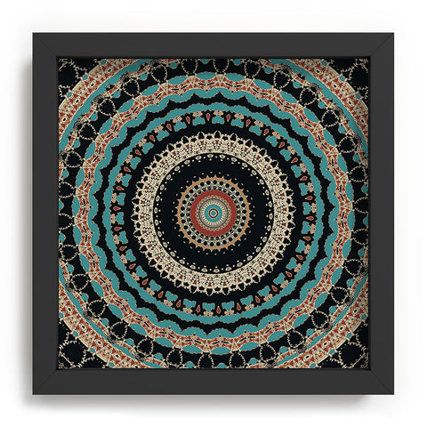 Sheila Wenzel-Ganny Aztec Boho Mandala Recessed Framing Square
