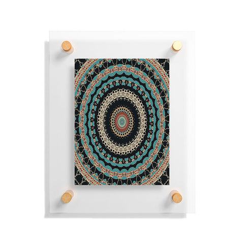 Sheila Wenzel-Ganny Aztec Boho Mandala Floating Acrylic Print