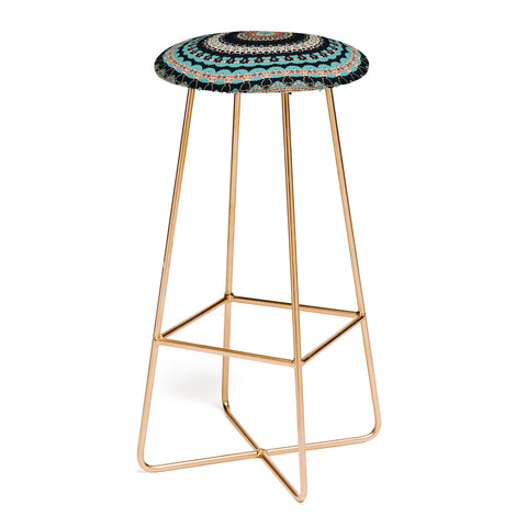 Sheila Wenzel-Ganny Aztec Boho Mandala Bar Stool