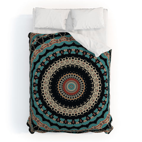 Sheila Wenzel-Ganny Aztec Boho Mandala Duvet Cover