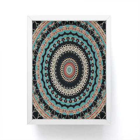 Sheila Wenzel-Ganny Aztec Boho Mandala Framed Mini Art Print