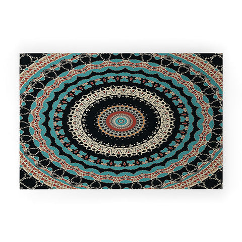 Sheila Wenzel-Ganny Aztec Boho Mandala Welcome Mat