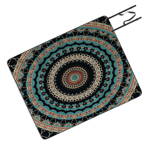 Sheila Wenzel-Ganny Aztec Boho Mandala Picnic Blanket