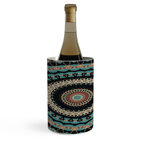 Sheila Wenzel-Ganny Aztec Boho Mandala Wine Chiller
