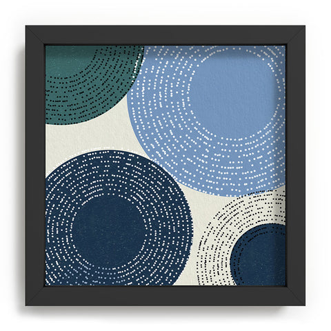 Sheila Wenzel-Ganny Big Blues Minimalist design Recessed Framing Square