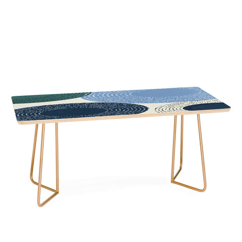 Sheila Wenzel-Ganny Big Blues Minimalist design Coffee Table