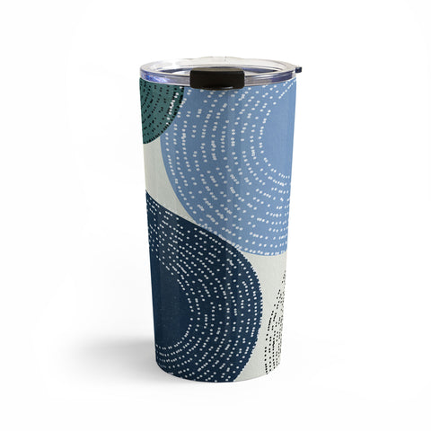 Sheila Wenzel-Ganny Big Blues Minimalist design Travel Mug