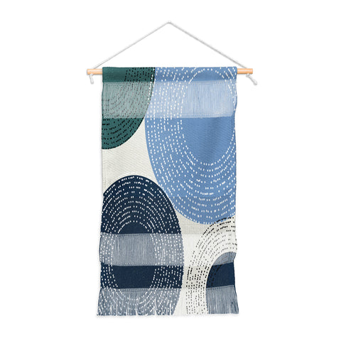 Sheila Wenzel-Ganny Big Blues Minimalist design Wall Hanging Portrait