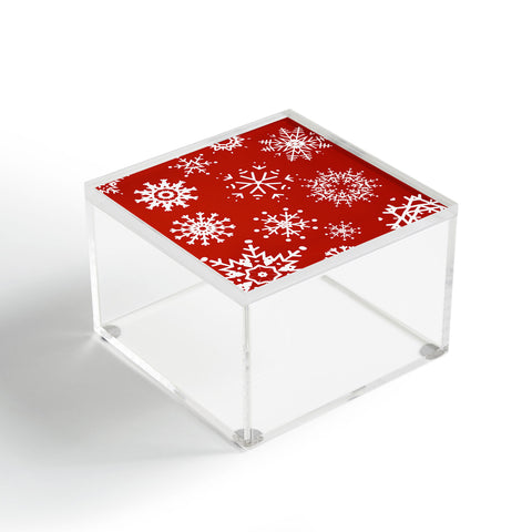 Sheila Wenzel-Ganny Big Snowflakes Acrylic Box